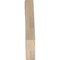 Ekena Millwork 3 1/2"W x 18"D x 24"H Olympic Smooth Knee Brace, Douglas Fir BRC04X18X24OLY00SDF - alternate 3